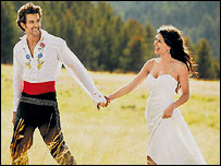 Hrithik Roshan and Barbara Mori in Kites