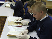 Holbrook High School pupils