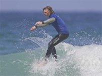 Newquay's Ben Skinner 