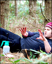Shaun Smith on location