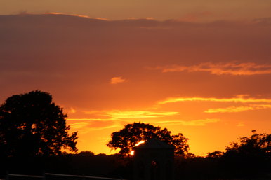 Sunset at Stowe