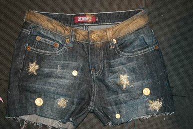 Shorts with stars