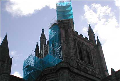 Hereford cathedral tower