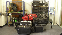Just some of the luggage