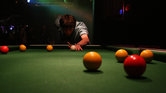 Shooting Pool...