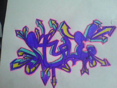 style graffiti by c.t