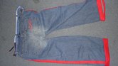 Denim long skirt...