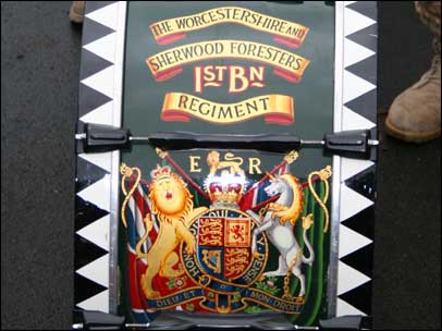 Mercian Regiment soldiers parade in Worcester