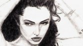 Sketch of Angelina...