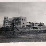 Sidna-Ali Police Fort January 1946. Tanks of the 6th Airborne Armoured Reconnaissance Regiment guarding Sidna-Ali Police Fort after attack by terrorists