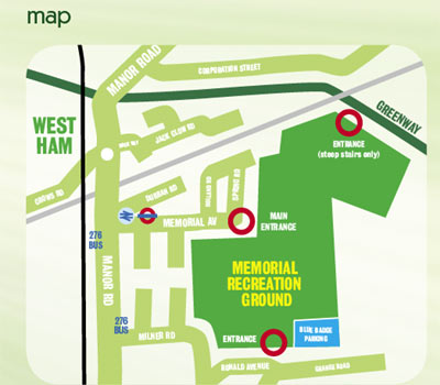Newham map