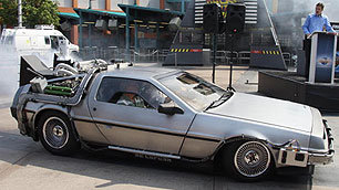 Back to the Future's Delorean time machine