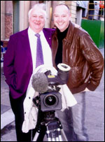Roy Hudd and Chris Jackson