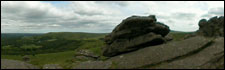 The view from Hound Tor