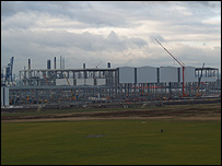 The new Tesco warehouse