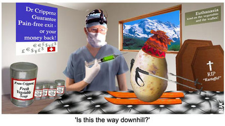 Spud cartoon - click below for text description