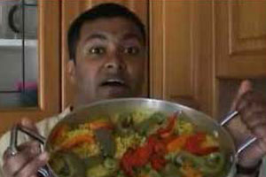 Ash is having some friends round for dinner, and hopes his cooking is a hit with the ladies