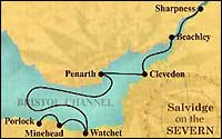 Map of the Severn