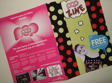 Wolverhampton art gallery popzine cover