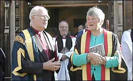 Lord Carey and Dame Janet Trotter