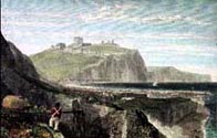 Dover from the Western Heights, from a work by JMW Turner, engraved by George Cook, 1826