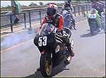Joe on his bike