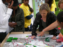 playing the game