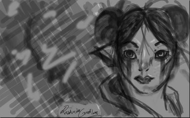 Manga face