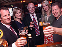 Matt Woodley, Jess Baker and three other diarists