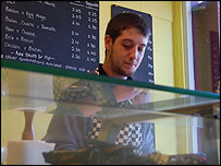 Daniel McLachlan of Dan's Sandwich Bar, Dorchester