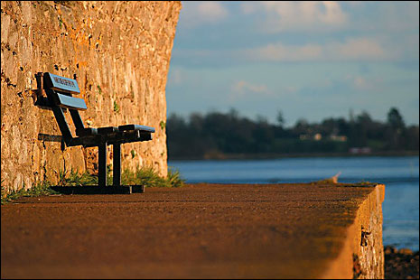 The path at Topsham estuary