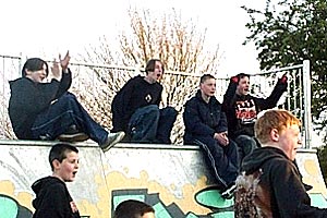 Skateboarders