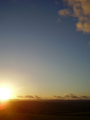 Sunset sky