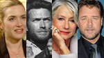 Kate Winslett, Clint Eastwood, Helen Mirren, Russell Crowe