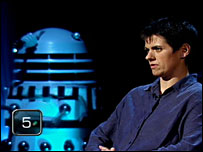 Karen Davies competes in Doctor Who Mastermind