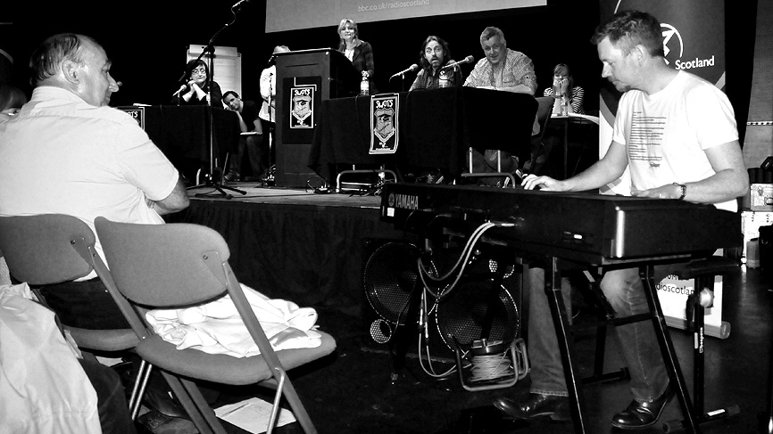 John Gordon Sinclair takes the audience by surprise