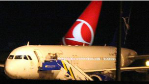 turkey plane