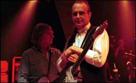 Status Quo on stage