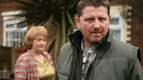 June (Melanie Kilburn) and Billy (Reece Dinsdale)