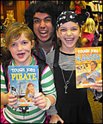 Eadie Soper and Rose Harman at launch party