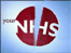 Broken NHS logo