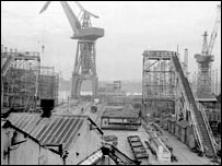 John Readhead shipyard, 1965. Image: John Bage