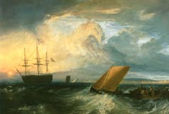 JMW Turner, Sheerness as seen from the Nore, 1808 Oil on canvas c.Richard Green, London
