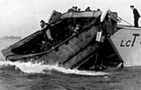 A DD-Tank leaves the landing craft