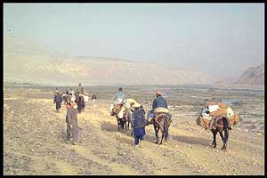 On the Silk Road en route to the lapis mines