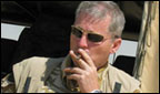Colonel Tim Collins in Iraq (photo: PA)