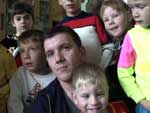 Rob with Minsk orphans