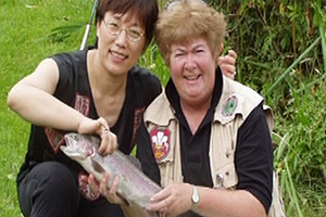 Fly fishing gets an all new cast as Nica Prichard teaches fishing courses to ethnic minority women from Swansea.