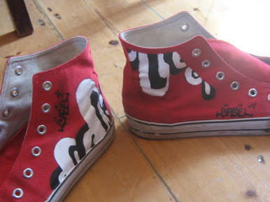 Painted Shoes
