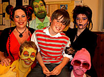 Just some of the actors for 'James and the Giant Peach.'
